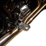 THRASHIN SUPPLY CO. Aggressor Foot Pegs - Rear - Chrome - HD '72-'25 TSC-2022-3-D