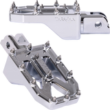 THRASHIN SUPPLY CO. Aggressor Foot Pegs - Front - Chrome - FL/FX '18-'25 TSC-2022-3-SF