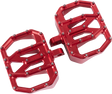 THRASHIN SUPPLY CO. Mini Aggressor Floorboards - Red - Rear TSC-2031-2-D