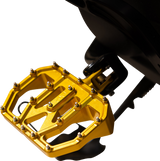 THRASHIN SUPPLY CO. Mini Aggressor Floorboards - Gold - Rear TSC-2031-5-D
