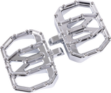 THRASHIN SUPPLY CO. Mini Aggressor Floorboards - Chrome - Rear TSC-2031-3-D