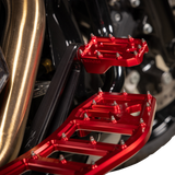 THRASHIN SUPPLY CO. Aggressor Floorboards - Red TSC-2219-2