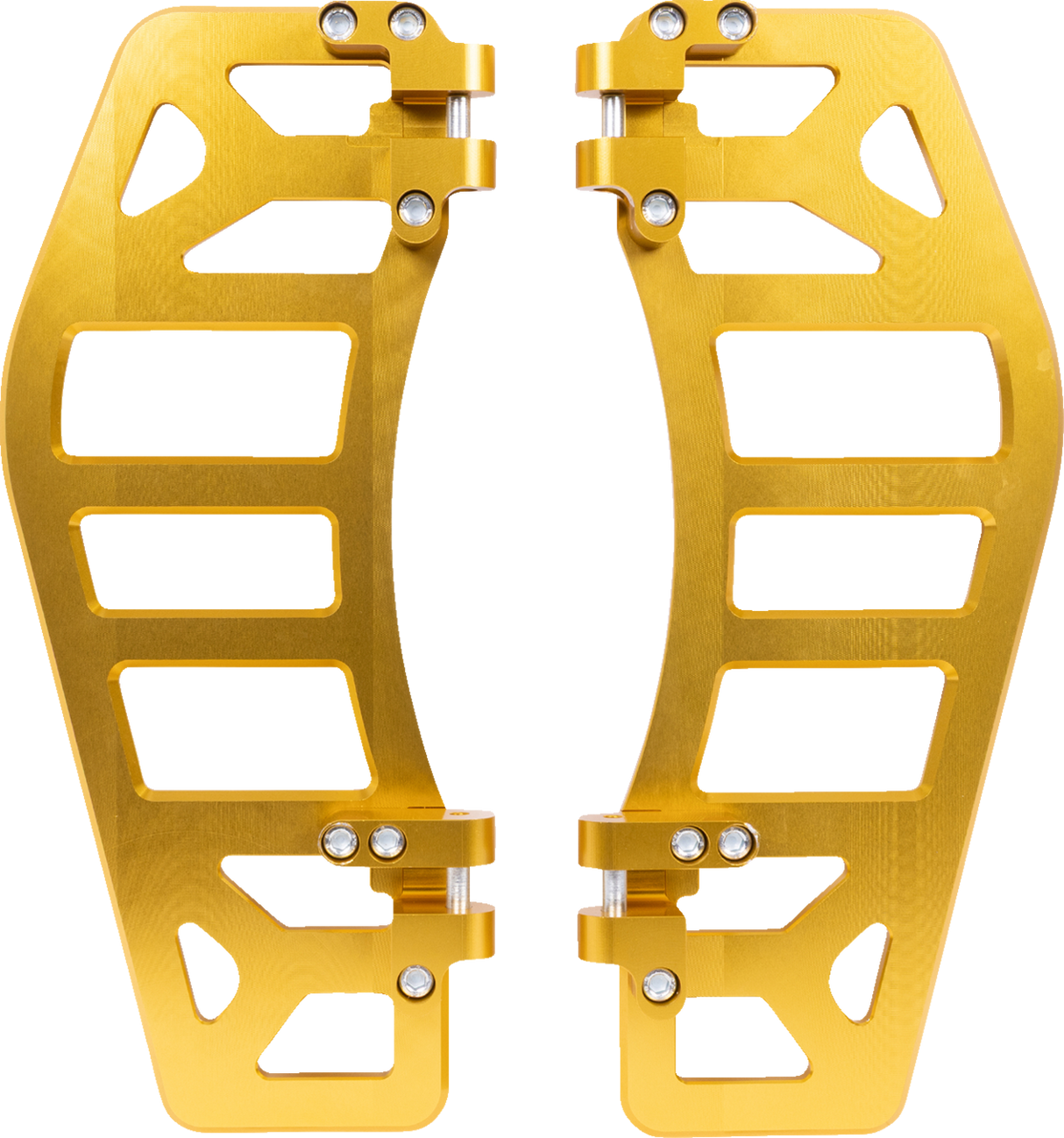 THRASHIN SUPPLY CO. Aggressor Floorboards - Gold TSC-2219-5