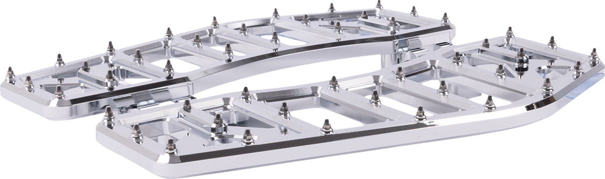 THRASHIN SUPPLY CO. Aggressor Floorboards - Chrome TSC-2219-3