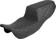 SADDLEMEN Step-Up Seat - Full Lattice Stitch - FLRT/FLTRT '15-'25 815-07-175