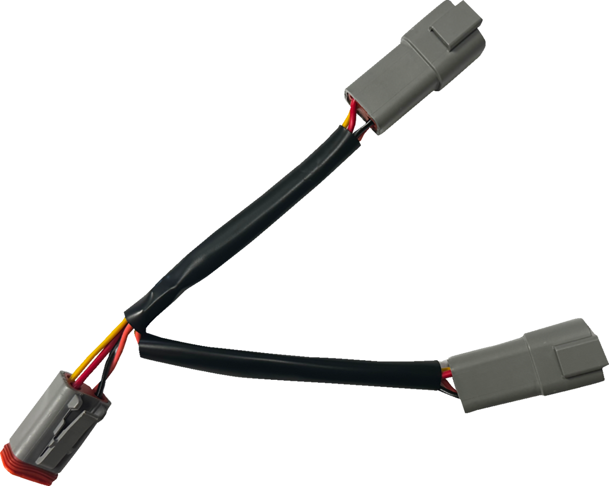 CUSTOM DYNAMICS Dual Accessory Adapter CD-4PIN-Y