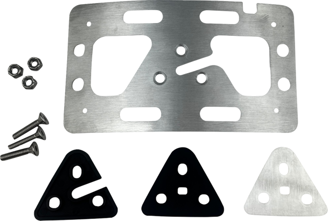 CUSTOM DYNAMICS License Plate Mount - Low-Profile CD-LWPM-KIT