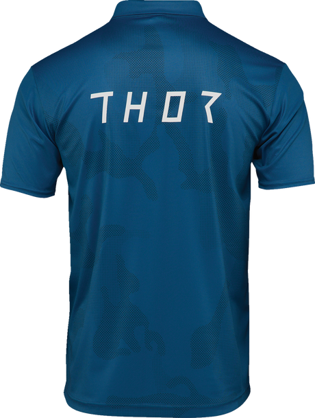THOR Corpo Polo Shirt - Storm Blue - Large 3040-3489