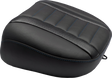 MUSTANG Deluxe Touring Passenger Seat - Sky Blue Stitch - FLT/FLH '23-'25 88402SB