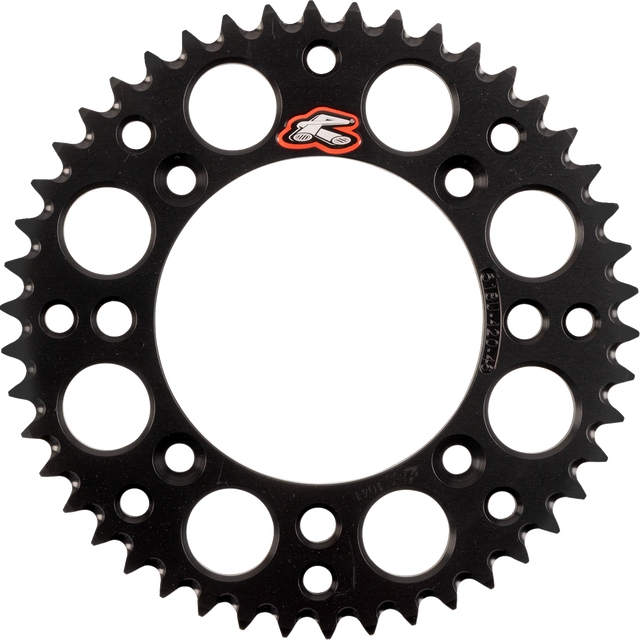 RENTHAL Rear Sprocket - Aluminum - 46 Tooth - Black - KTM 518U-420-46GPBK