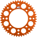 RENTHAL Rear Sprocket - Aluminum - 46 Tooth - Orange - KTM 518U-420-46GPOR