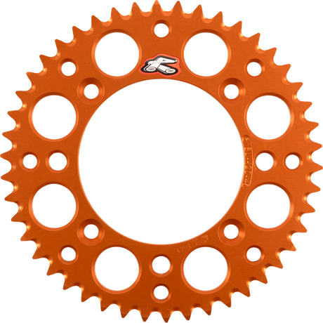 RENTHAL Rear Sprocket - Aluminum - 46 Tooth - Orange - KTM 518U-420-46GPOR