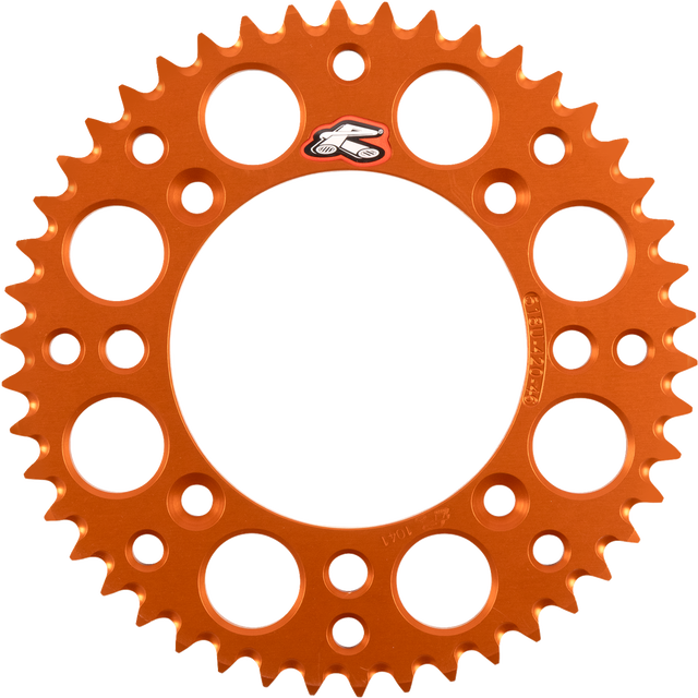 RENTHAL Rear Sprocket - Aluminum - 46 Tooth - Orange - KTM 518U-420-46GPOR