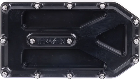 THRASHIN SUPPLY CO. Aggressor Brake Pedal Pad - Black - Touring TSC-2220-1