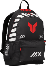 THOR Varsity Backpack - Black/Coral 3517-0563