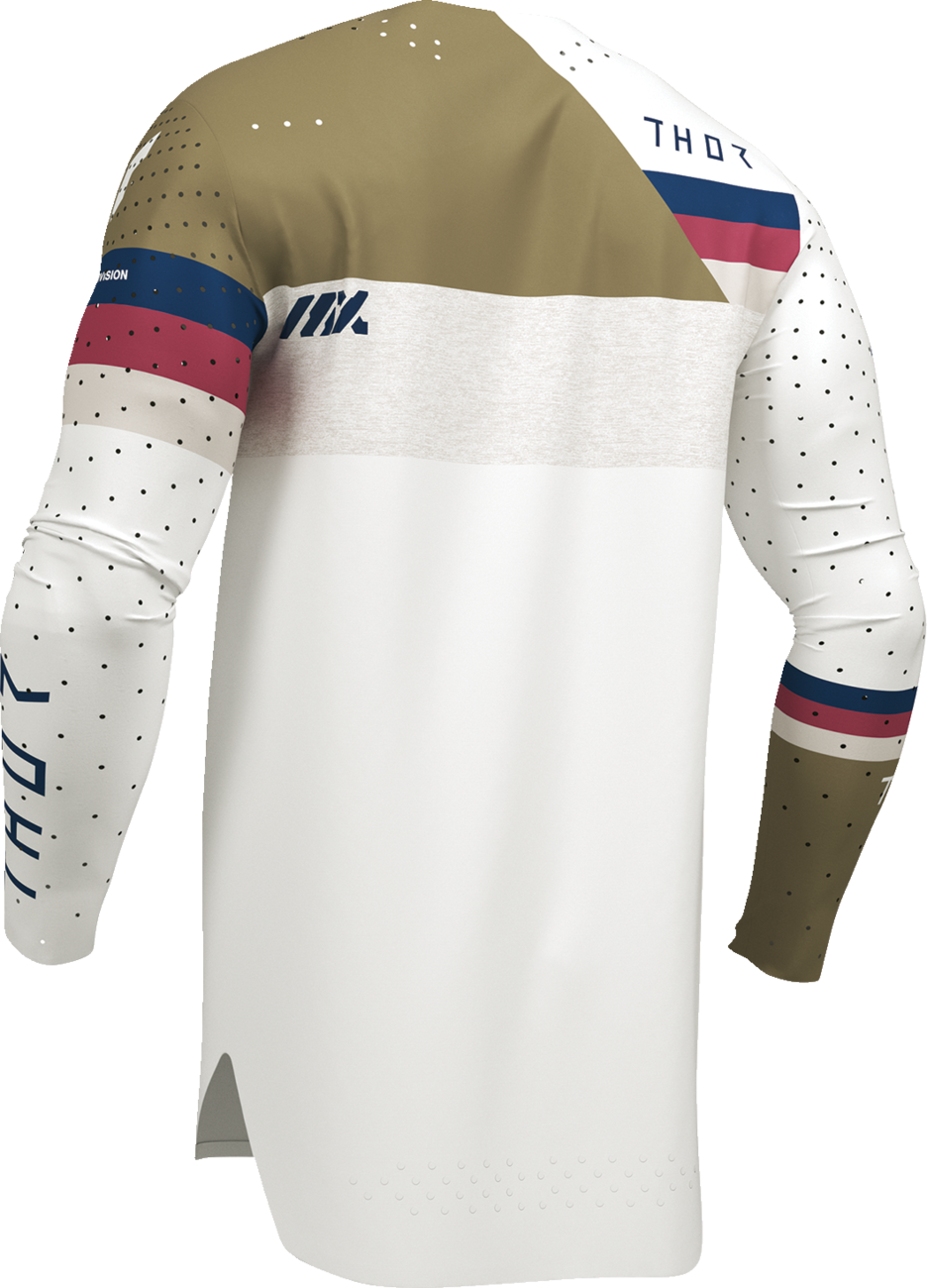 THOR Sportmode League Jersey - White/Copper - Medium 2910-8365