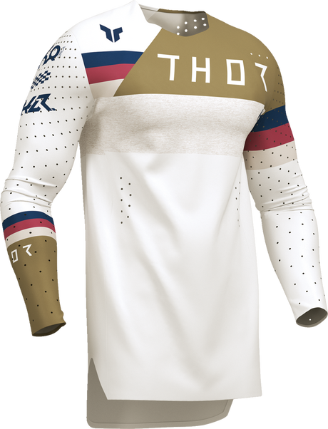 THOR Sportmode League Jersey - White/Copper - 2XL 2910-8368