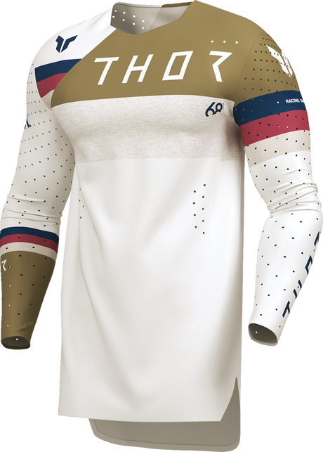 THOR Sportmode League Jersey - White/Copper - 2XL 2910-8368