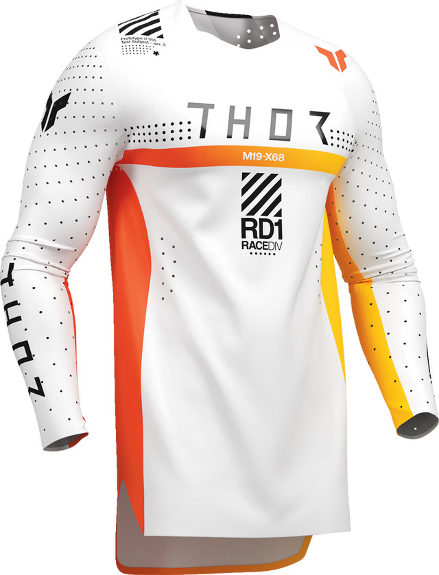THOR Sportmode Synth Jersey - White - XL 2910-8391