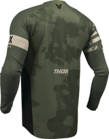 THOR Launchmode Bleach Jersey - Black/Camo - Small 2910-8394