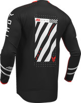 THOR Launchmode Futura Jersey - Black/Red - Large 2910-8414