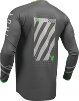 THOR Launchmode Futura Jersey - Charcoal/Green - Medium 2910-8419