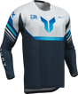 THOR Launchmode Air Raptor Jersey - Midnight/Gray - Large 2910-8438