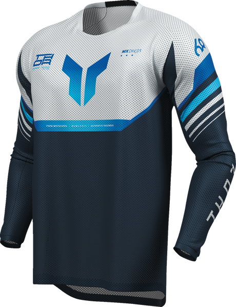 THOR Launchmode Air Raptor Jersey - Midnight/Gray - 2XL 2910-8440