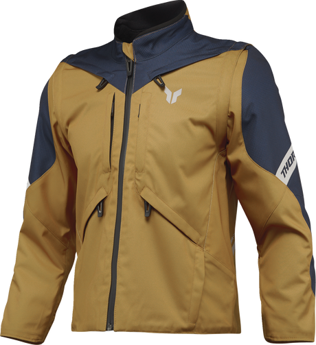 THOR Women's Terrain Jacket - Caramel/Midnight - XS 2921-0002