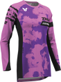 THOR Women's Launchmode Bleach Jersey - Black/Orchid - Large 2911-0343