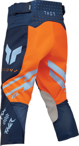 THOR Youth Launchmode Futura Pants - Navy/Orange - US 24 2903-2612