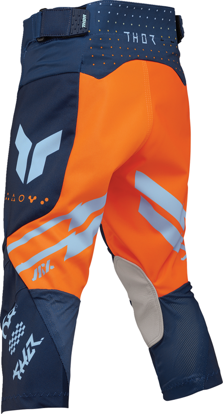 THOR Youth Launchmode Futura Pants - Navy/Orange - US 24 2903-2612