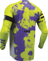 THOR Youth Launchmode Bleach Jersey - Gray/Acid - XL 2912-2583