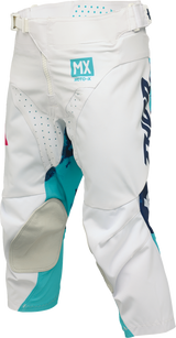 THOR Youth Launchmode Bleach Pants - White/Aqua - US 18 2903-2621