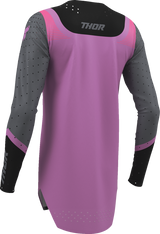 THOR Women's Sportmode Velocity Jersey - Black/Orchid - Large 2911-0333