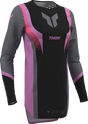 THOR Women's Sportmode Velocity Jersey - Black/Orchid - XL 2911-0334