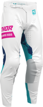 THOR Launchmode Bleach Pants - White/Aqua - US 32 2901-12314