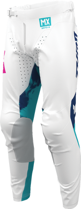 THOR Launchmode Bleach Pants - White/Aqua - US 34 2901-12315