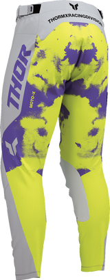 THOR Launchmode Bleach Pants - Gray/Acid - US 28 2901-12321