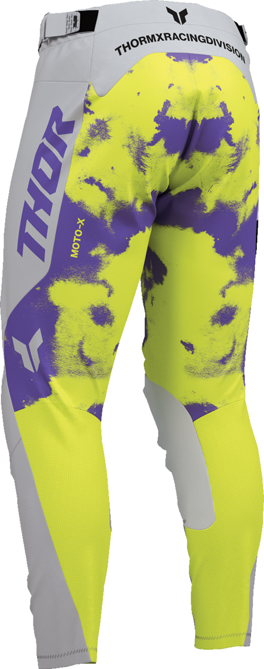 THOR Launchmode Bleach Pants - Gray/Acid - US 32 2901-12323