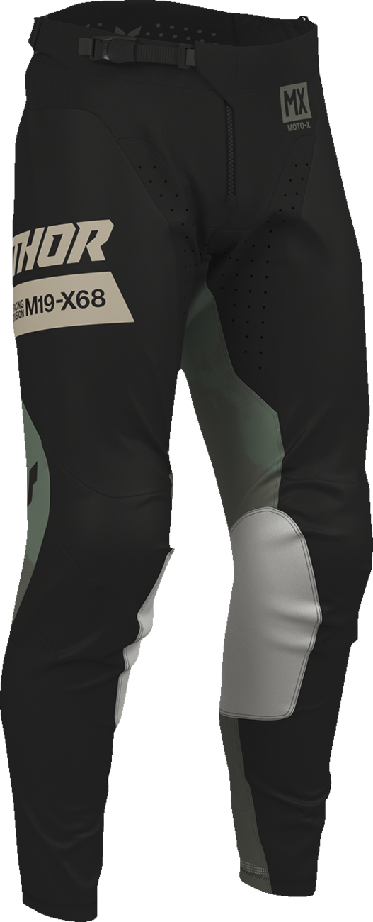 THOR Launchmode Bleach Pants - Black/Camo - US 32 2901-12332