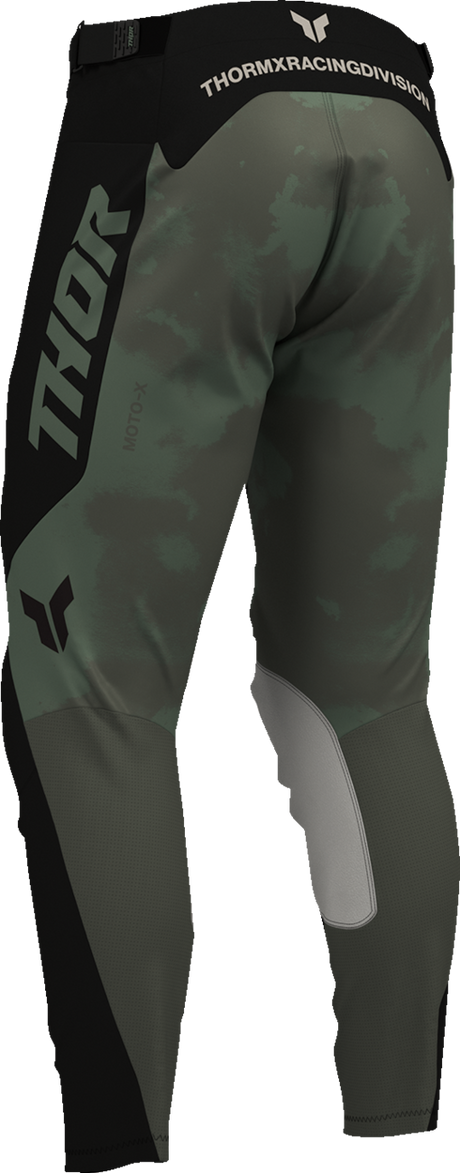 THOR Launchmode Bleach Pants - Black/Camo - US 40 2901-12336