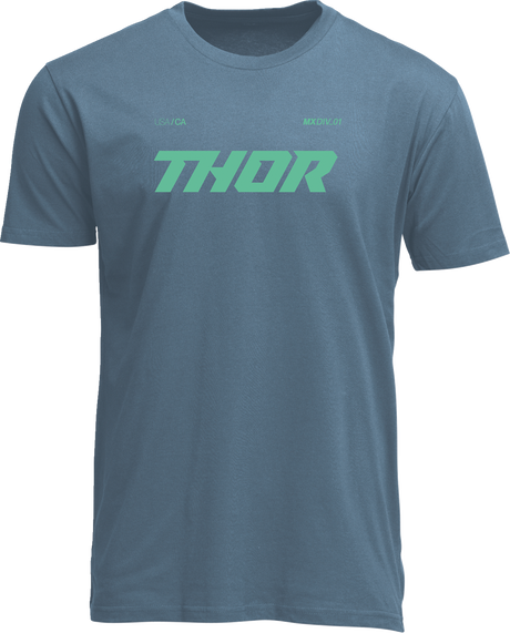 THOR Brave T-Shirt - Petrol Blue - 4XL 3030-25070