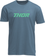 THOR Brave T-Shirt - Petrol Blue - 4XL 3030-25070