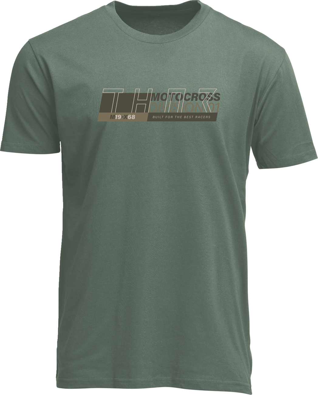 THOR Converge T-Shirt - Olive - Large 3030-25079
