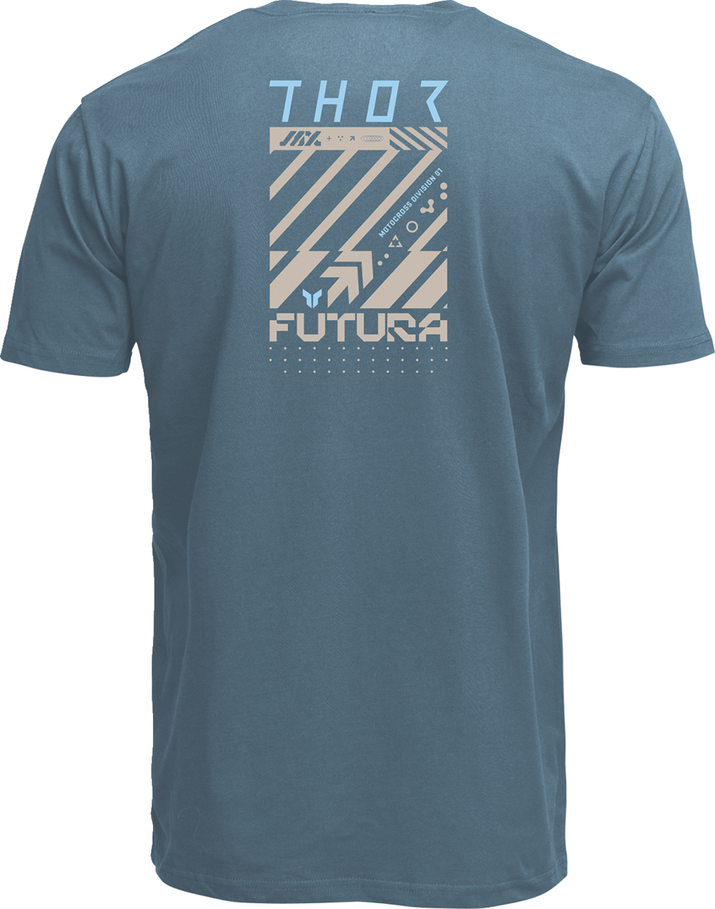 THOR Futura T-Shirt - Petrol Blue - Large 3030-25124