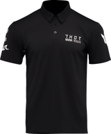 THOR Corpo Polo Shirt - Black - Large 3040-3481
