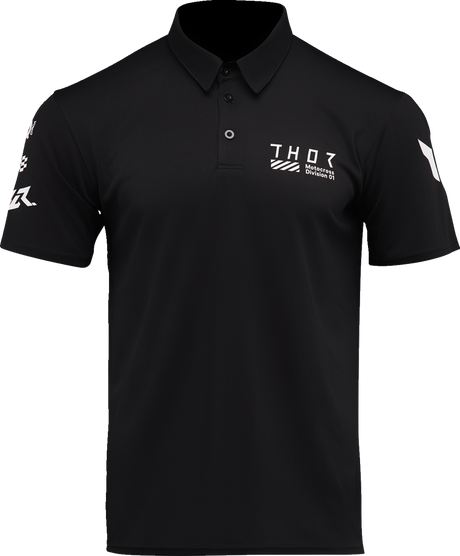 THOR Corpo Polo Shirt - Black - Large 3040-3481