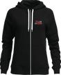 THOR Women's Vantage Zip-Up Hoodie - Black - Medium 3051-1254