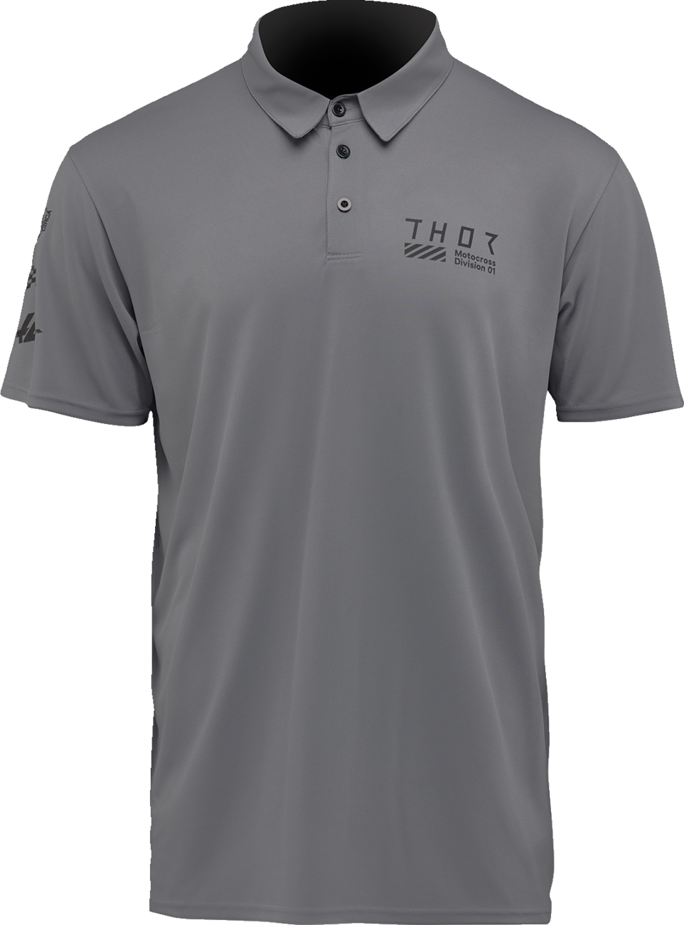 THOR Corpo Polo Shirt - Gray - Large 3040-3485